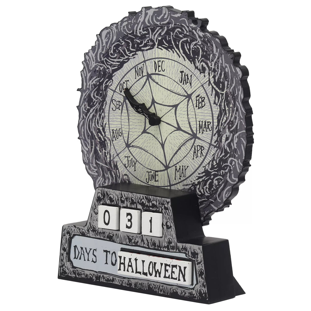 Wood Block X-Mas and Halloween Countdown - The Nightmare Before Christmas