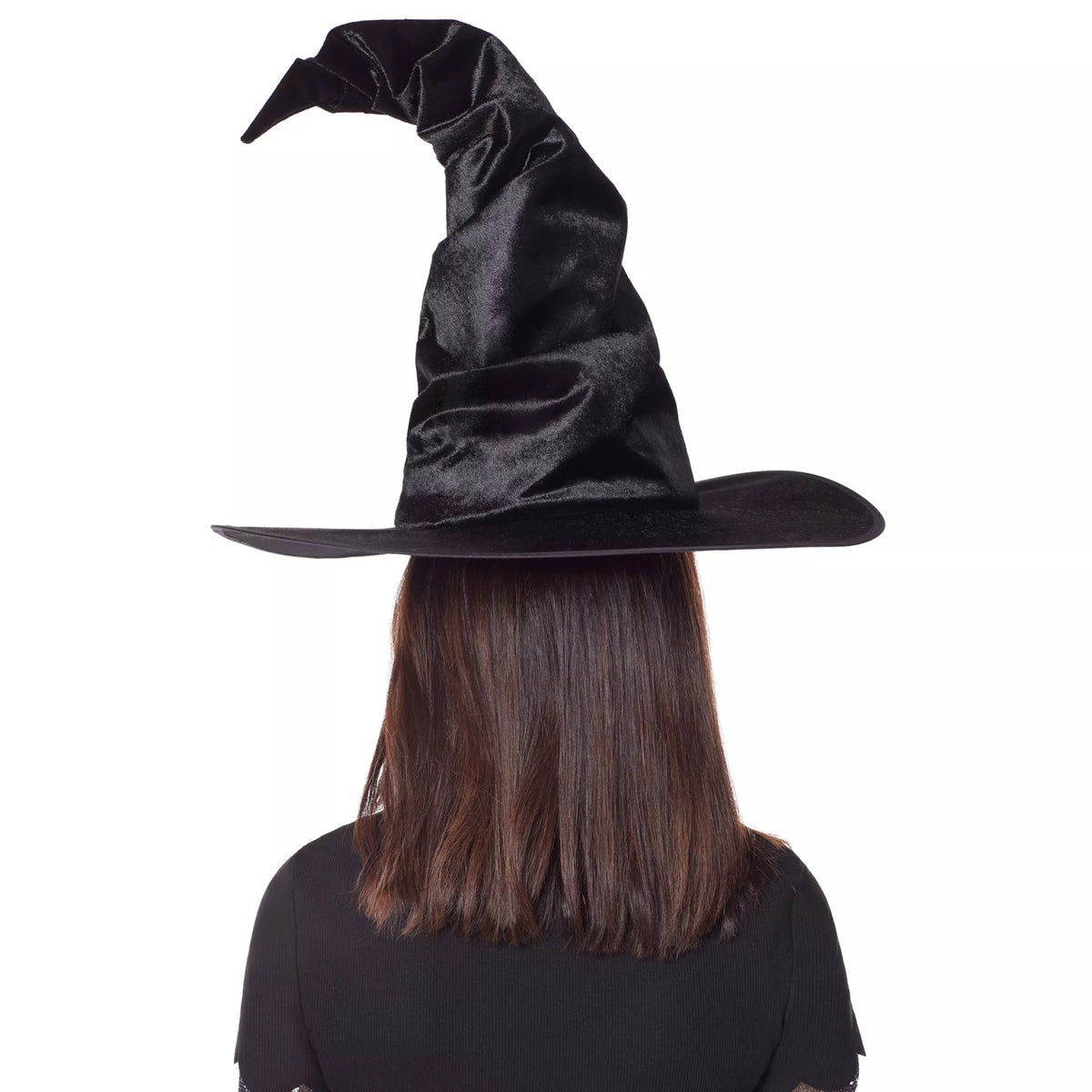 Black Crooked Witch Hat