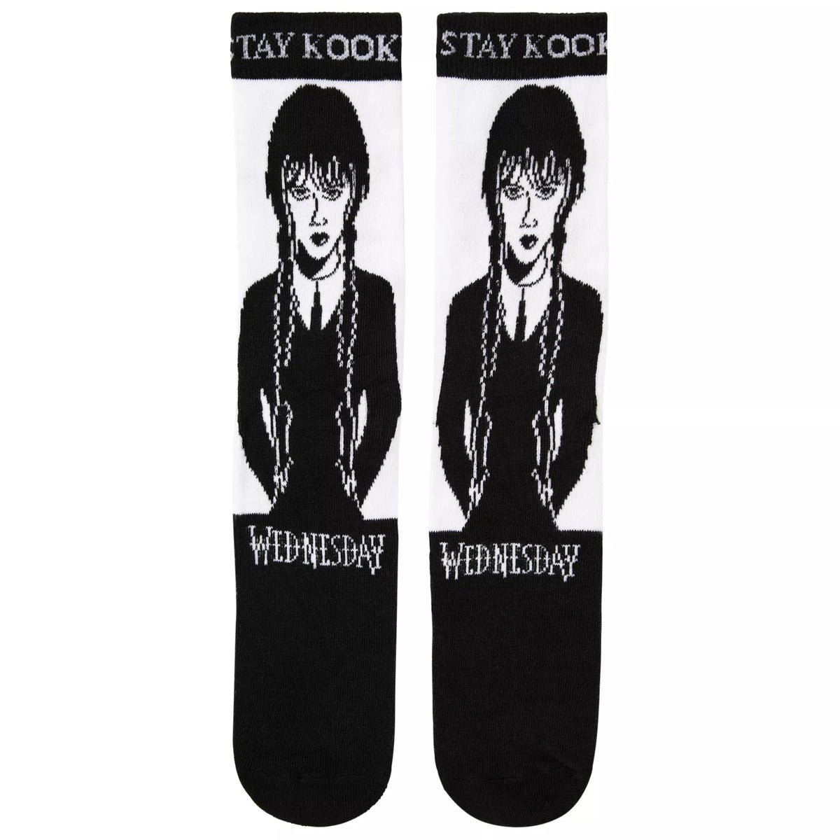 Wednesday Addams Crew Socks - 2 Pack