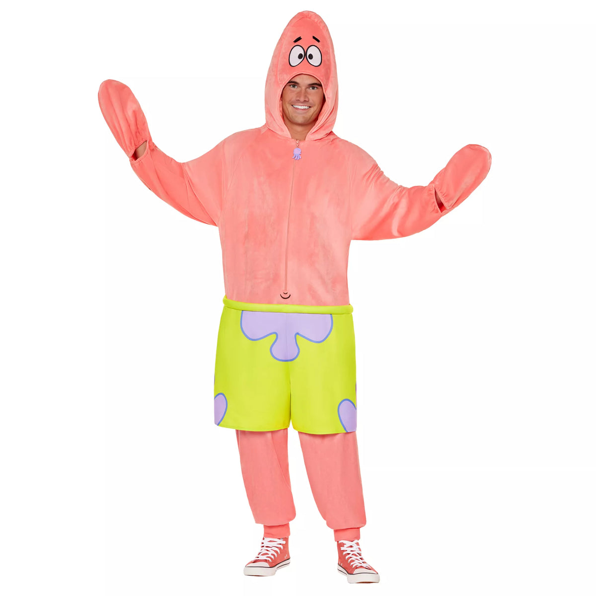 Adult Patrick Star Jumpsuit Costume - SpongeBob SquarePants