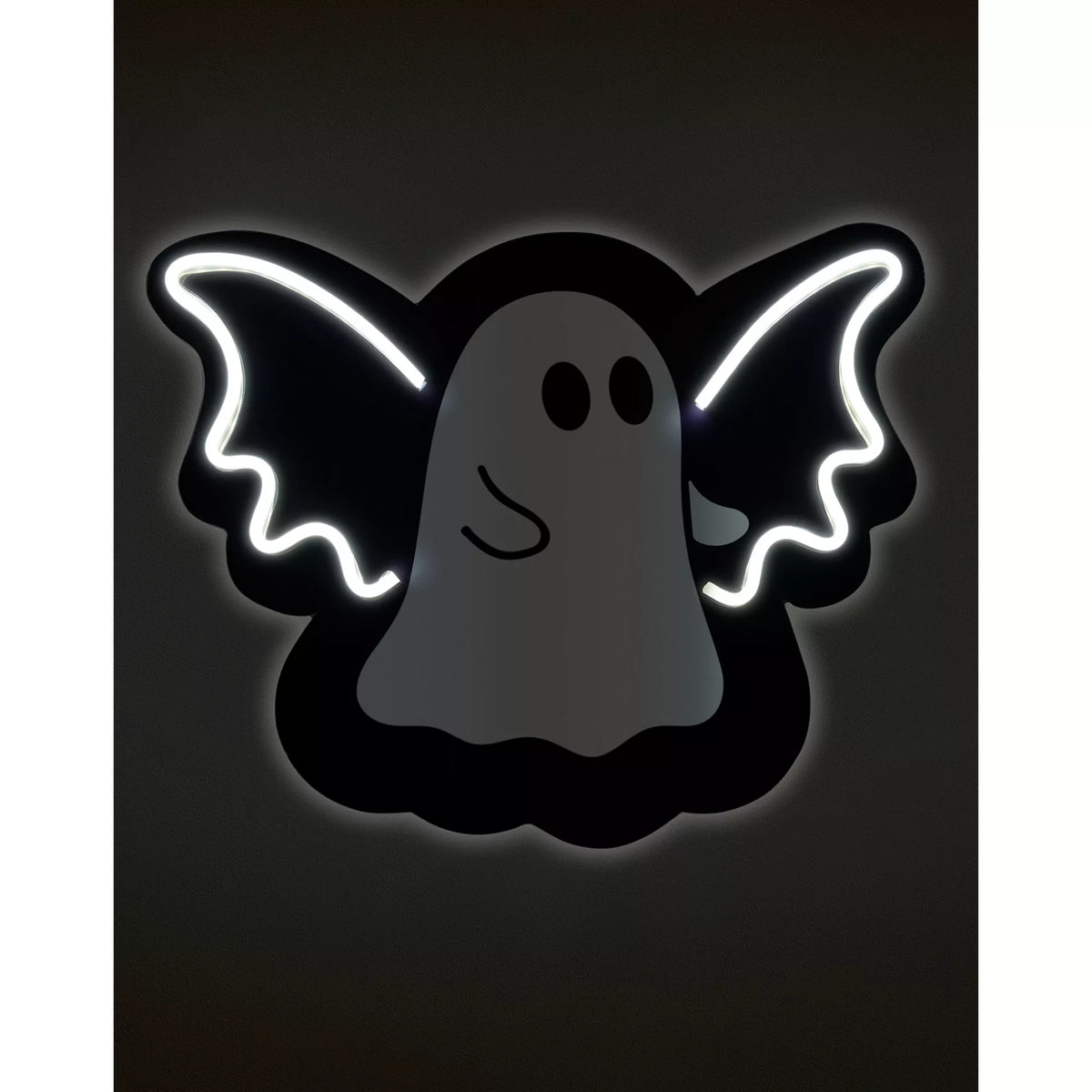 Ghost Bat Neon LED Light-Up Sign