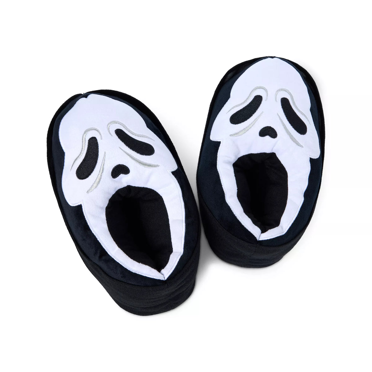 Ghost Face Plush Slippers