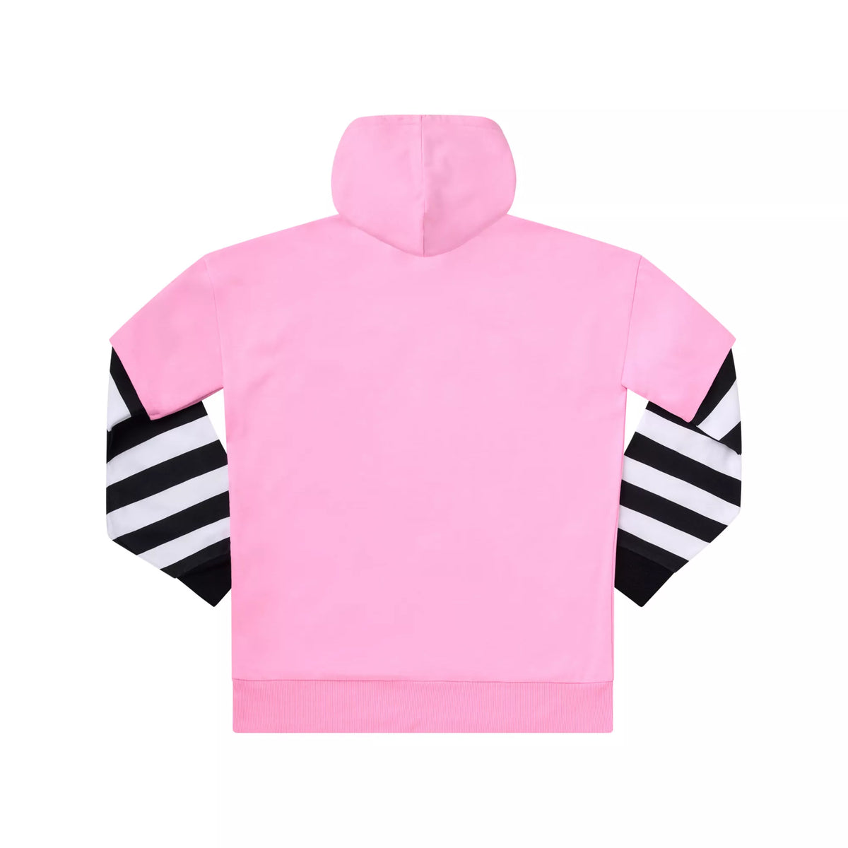 Ghost Face Slash Layered Hoodie