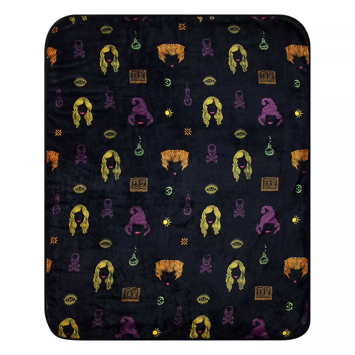 Hocus Pocus Reversible Fleece Blanket