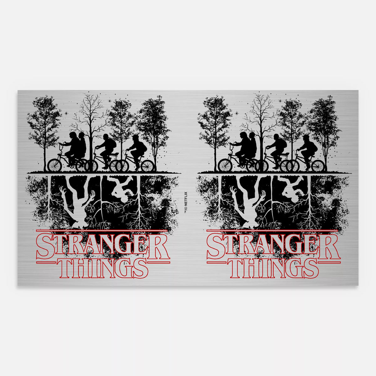 The Upside Down Stainless Steel Water Bottle 17 oz. - Stranger Things