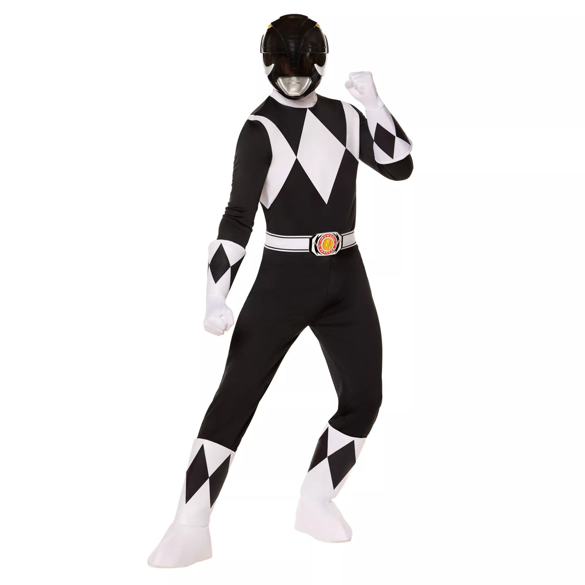 Adult Black Power Ranger Costume -  Mighty Morphin Power Rangers